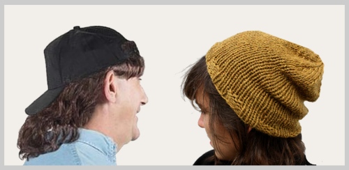 flow hair toque hat knit exams finalss